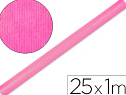 Papier kraft liderpapel 65g/m2 unicolore rose rouleau 1x25m