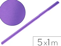 Papier kraft liderpapel 65g/m2 unicolore violet rouleau 1x5m