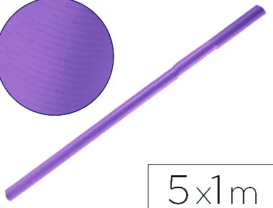 Papier kraft liderpapel 65g/m2 unicolore violet rouleau 1x5m