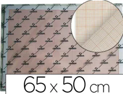 Papier millimétré canson papier blanc sans grain 100g 50x65cm unicolore bistre