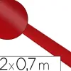 Papier métallisé clairefontaine 80g/m2 coloris rouge rouleau 0.7x2m