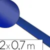Papier métallisé clairefontaine 80g/m2 coloris bleu rouleau 0.7x2m