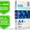 Papier multifonctio n greening a4 80g haute qualité pefc blancheur 146 opacité 92 rigidité 112 500f .
