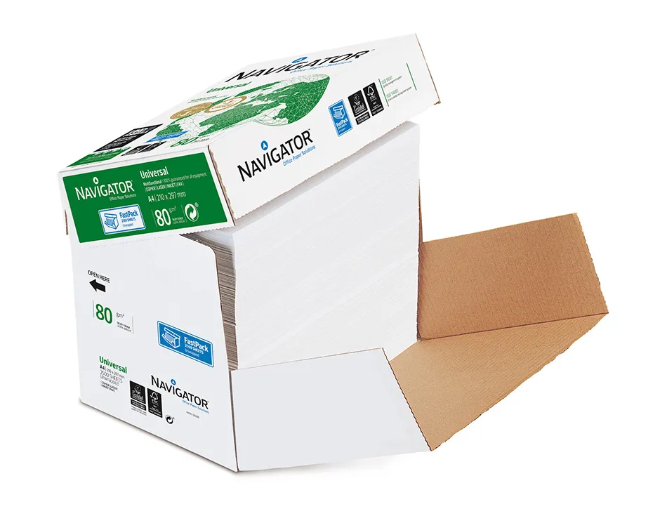 Papier navigator fastpack a4 80g 2500 feuilles