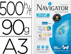 Papier navigator multifonction expression a3 90g/m2 blancheur 169 opacité 96 rigidité 120 500 feuilles