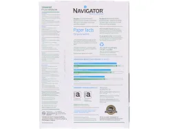 Papier navigator multifonction universal a4 80g blancheur 169 opacité 95 rigidité 120 qualité supérieure 500 feuilles