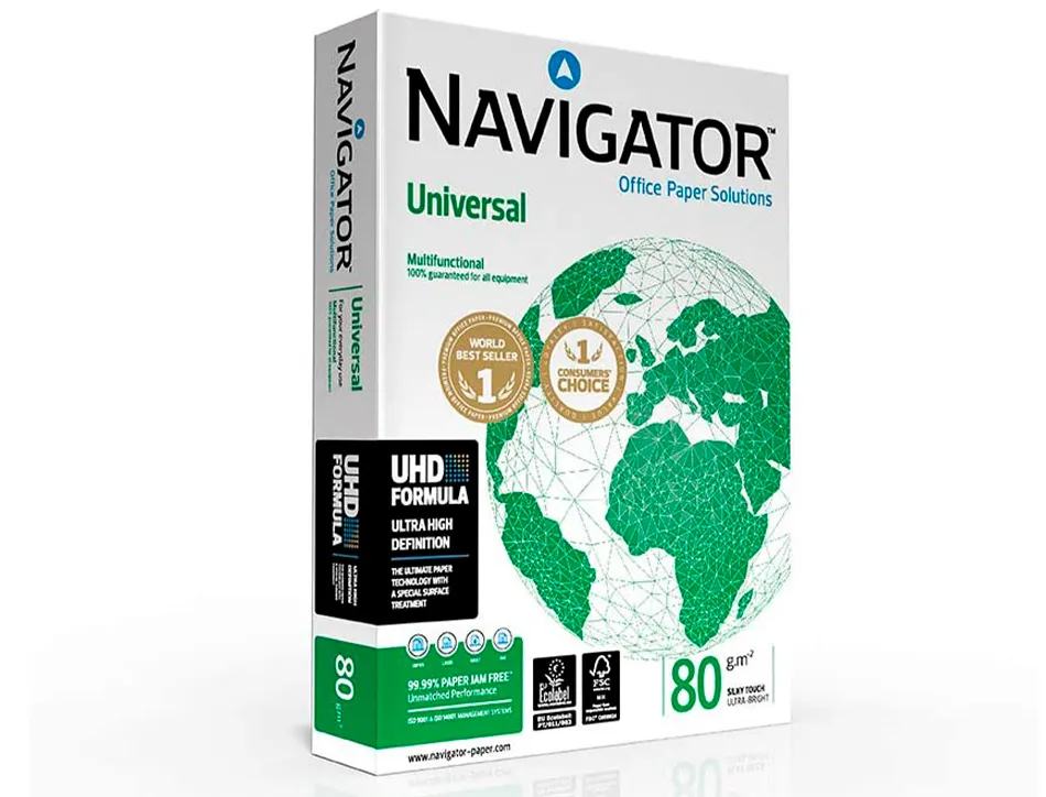 Papier navigator multifonction universal a3 80g blancheur 169 opacité 95 rigidité 120 qualité supérieure 500 feuilles