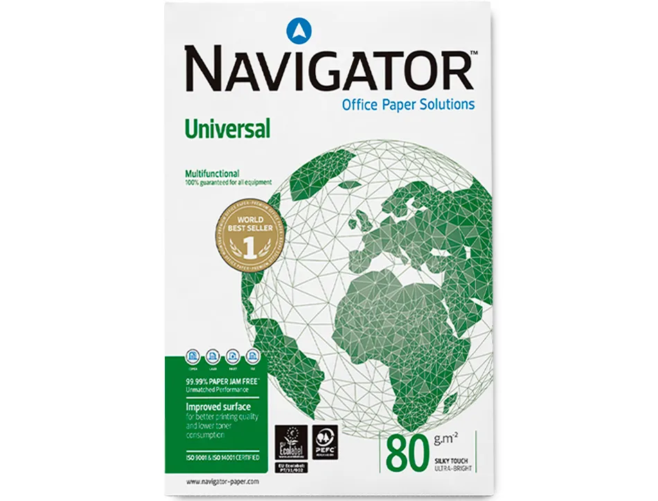 Papier navigator multifonction universal a3 80g blancheur 169 opacité 95 rigidité 120 qualité supérieure 500 feuilles