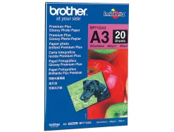 Papier photo brother brillant a3 260g/m2 paquet 20 feuilles