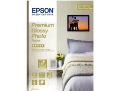 Papier photo epson jet d'encre premium glossy glacé super brillant a4 255g/m2 paquet 15 feuilles