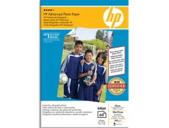 Papier photo hp advanced jet d'encre glacé brillant longévité des couleurs a4 250g/m2 paquet 25 feuilles