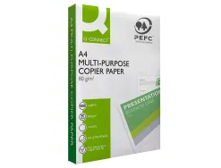 Papier q-connect a4 80g/m2 multifonction 500 feuilles 160 cie
