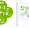 Papier q-connect multifonction ultrawhite a3 100g/m2 blancheur 170 opacité 96 rigidité 60 500 feuilles