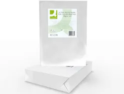 Papier q-connect multifonction ultrawhite a3 100g/m2 blancheur 170 opacité 96 rigidité 60 500 feuilles