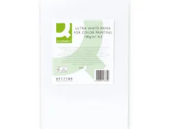 Papier q-connect multifonction ultrawhite a3 100g/m2 blancheur 170 opacité 96 rigidité 60 500 feuilles