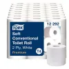 Papier toilette tork premium blanc 2 plis pure ouate 198 feuilles lot 48 rouleaux