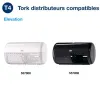Papier toilette tork t4 premium rouleau traditionnel doux 3 plis blanc 9 packs de 8 rouleaux de 250 feuilles