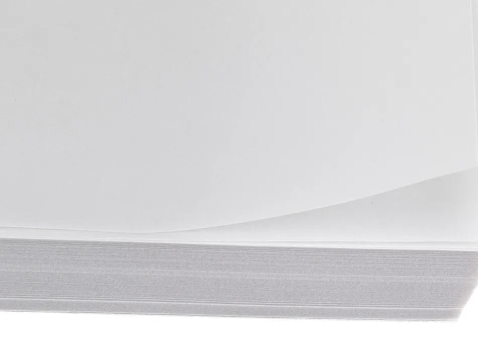 Papier végétal liderpapel calque haute transparence surface régulière satinée 90g/m2 a3 297x420mm