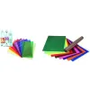 Papier vitrail clairefontaine 20x30cm coloris assortis paquet 10 feuilles
