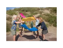 Parachutes bs toys squirl parachutes 4 poignees 100 cm 5 sacs ecureuils volants 2 a 20 joueurs