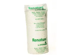 Particule de calage ecobio forme cylindrique biodegradable et compostable sac de 0,5m3