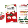 Partition coloree editions fuzeau colorzik cloches chromatiques noel pack 5 comptines avecparoles + 1 cd + notice