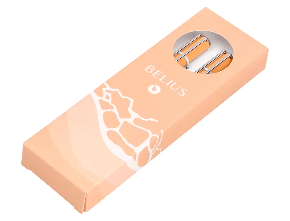 Parure stylo-bille et roller belius endless summer aluminium atributs argent encre bleue coloris orange coffret cadeau