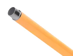 Parure stylo-bille et roller belius endless summer aluminium atributs argent encre bleue coloris orange coffret cadeau