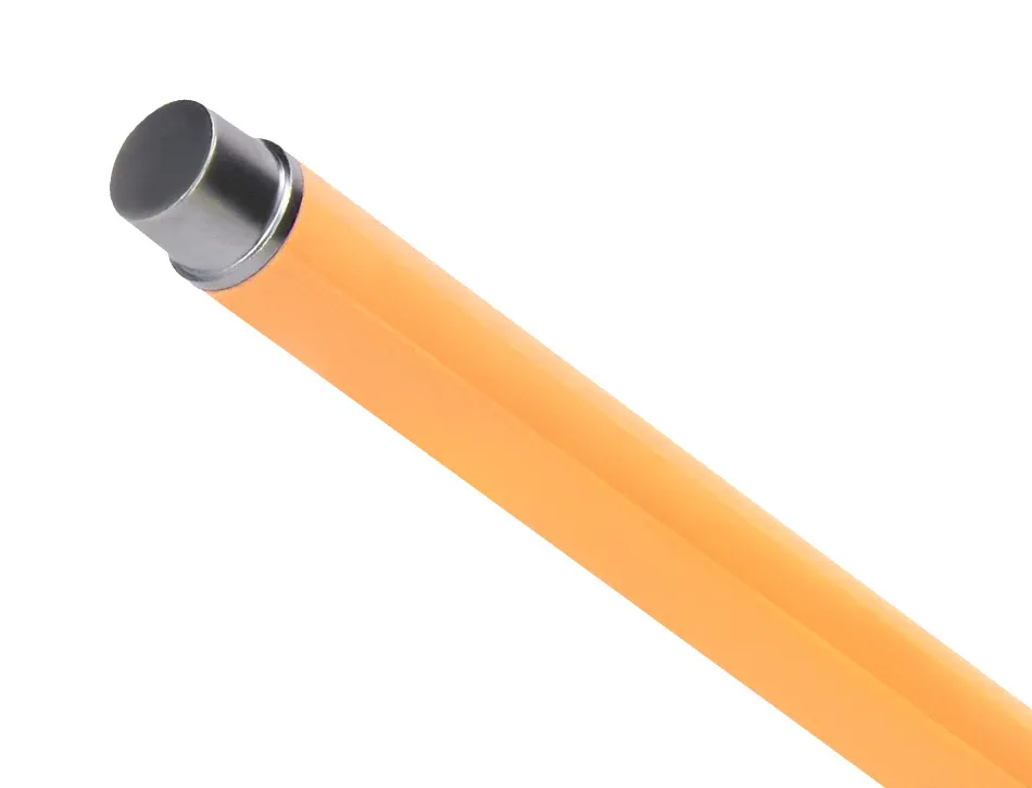 Parure stylo-bille et roller belius endless summer aluminium atributs argent encre bleue coloris orange coffret cadeau