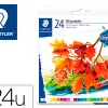Pastels a l'huile staedtler 2420 design journey assortis - lot de 12 etuis carton de 24 un