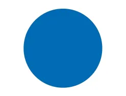 Pastille adhesive liderpapel diametre 10,5mm coloris bleu rouleau 6000 unites boite carton