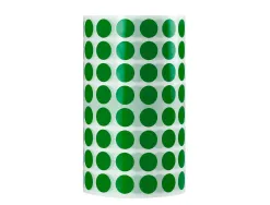 Pastille adhesive liderpapel diametre 10,5mm coloris vert rouleau 6000 unites boite carton