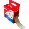 Pastille adhésive apli agipa diamètre 15mm permanente coloris blanc boîte 150 unités