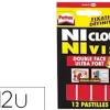 Pastille adhésive pattex ni clou ni vis double face supporte 2.75kg ultra fort étui 10 pastilles