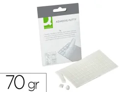 Pastille adhésive q-connect pré-découpée repositionnable étui 96 unités