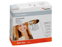 Pastille adhésive walther double face 13x17mm boîte 500 unités