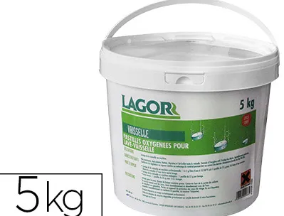 Pastille coldis oxygénée machine lave-vaisselle nettoie dégraisse désincruste profondeur seau 5kg 200 unités