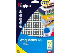 Pastilles multi-usage apli 8mm pochette de 10 coloris noir 2940 unites