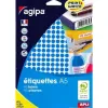 Pastilles multi-usage apli 8mm pochette de 10 coloris bleu clair 2940 unites