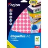 Pastilles multi-usage 15mm pochette de 10 coloris rose 960 unites