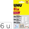 Patafix uhu double face mousse etui de 56 pastilles