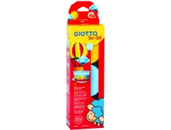 Pate a jouer be be giotto ingredients natruels matiere vegetale 100g 3 pots coloris bleu rouge et jaune