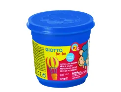 Pate a jouer be be giotto ingredients natruels matiere vegetale 220g schoolpack 18 pots 8 coloris assortis