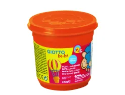 Pate a jouer be be giotto ingredients natruels matiere vegetale 220g schoolpack 18 pots 8 coloris assortis