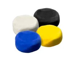 Pate a modeler imaginovo sechage a l'air set coloris assortis avec instructions elephant