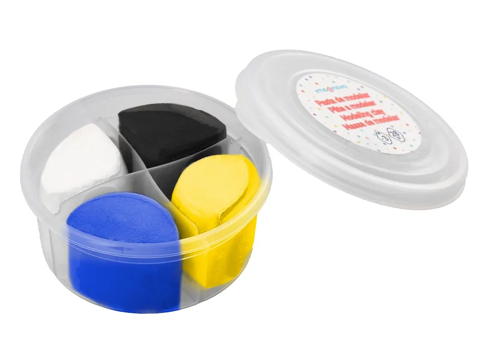 Pate a modeler imaginovo sechage a l'air set coloris assortis avec instructions elephant