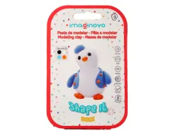Pate a modeler imaginovo sechage a l'air set coloris assortis avec instructions pingouin