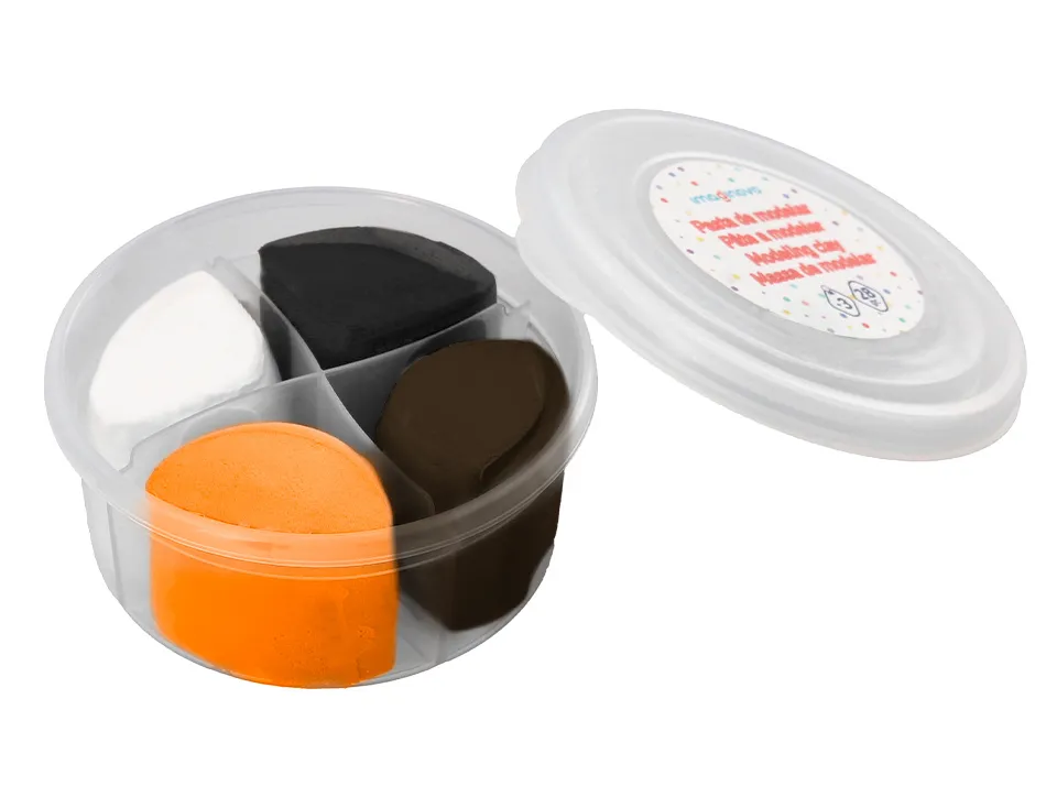 Pate a modeler imaginovo sechage a l'air set coloris assortis avec instructions lion