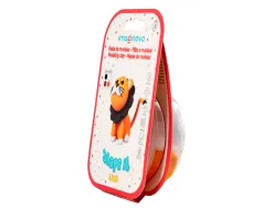 Pate a modeler imaginovo sechage a l'air set coloris assortis avec instructions lion