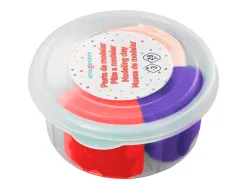 Pate a modeler imaginovo sechage a l'air set coloris assortis avec instructions glace